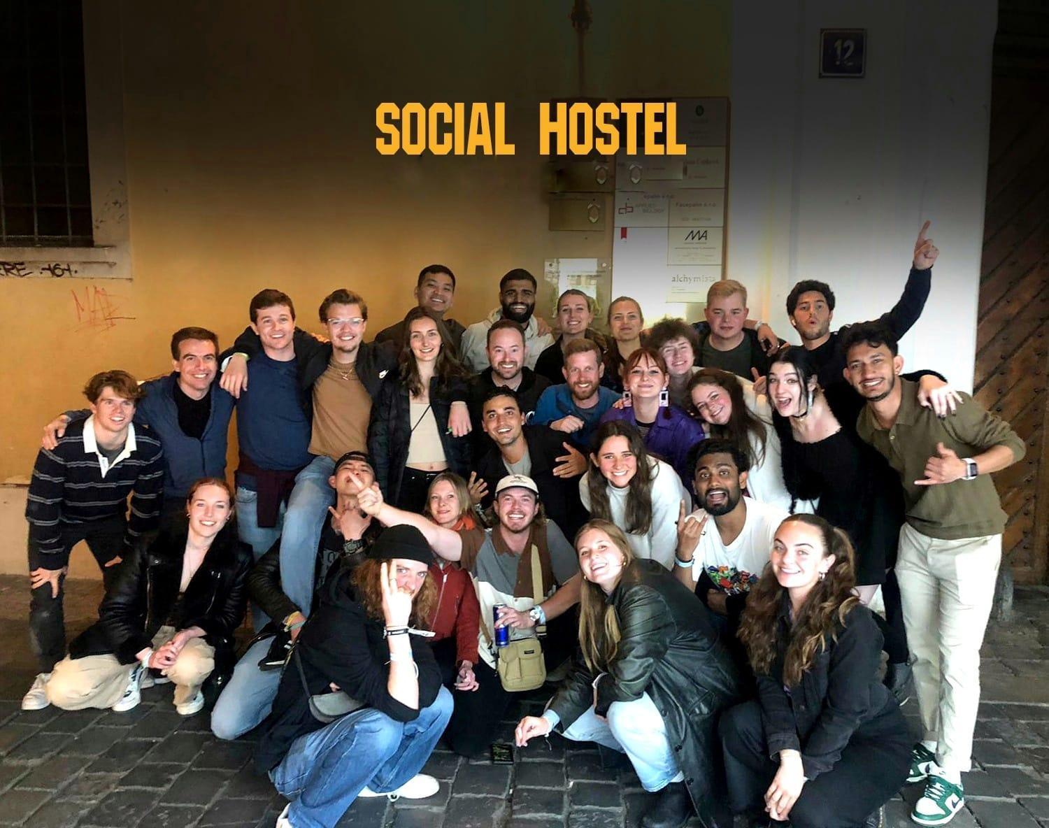 Onefam Miru Hostel Prága Kültér fotó